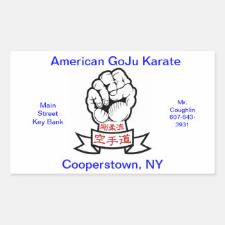 Nette cadeau rechthoekige sticker