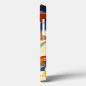 Netto meerkleurige driehoeken Case-Mate iPhone case (Achterkant / Links)