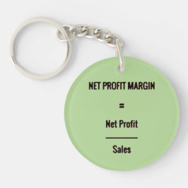 "Nettowinstmarge" Sleutelhanger