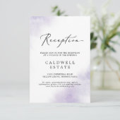 Nettoyage aquarelle | Carte d'insertion de récepti (Debout devant)