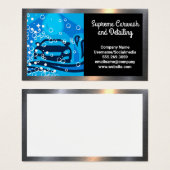 Nettoyage automatique des déchets | Bulles de savo (Devant & derrière)