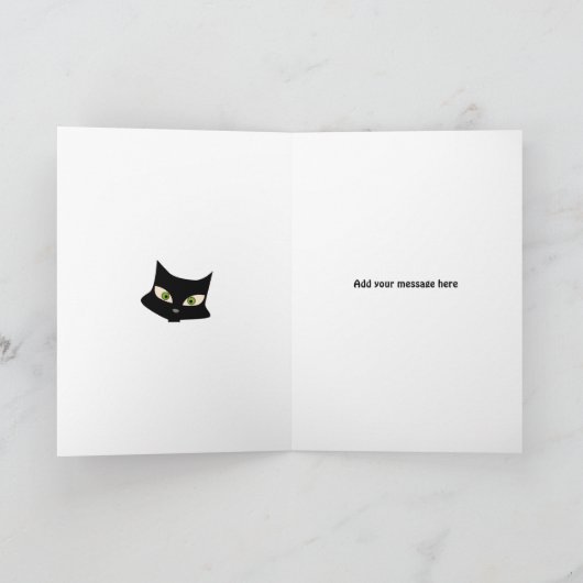 Nettoyage Des Cobwebs, Carte pliée 5" x 7" (Intérieur)