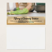 Nettoyage des domestiques | Métallique d'or (Devant & derrière)