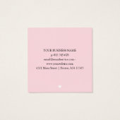 Nettoyé Avec Amour Rose Coeur Merci (Dos)