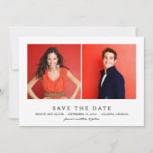 NETTOYER 2 PHOTOS Enregistrer Les Cartes De Date (Devant)