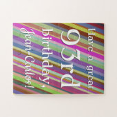 Nettoyer 93ème Anniversaire Puzzle (Horizontal)