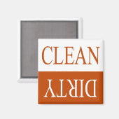 Nettoyer aimant lave-vaisselle sale Orange (Recto/Verso)