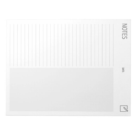 Nettoyer + Bloc-notes simple (Devant)