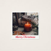 Nettoyer la chandelle - Carte de remerciements de  (Devant)