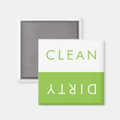 Nettoyer Lave-vaisselle Magnet dans la pomme et bl (Recto/Verso)