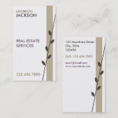 Nettoyer le Carte de visite de succursale moderne (Devant / Derrière)