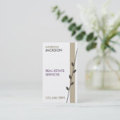 Nettoyer le Carte de visite de succursale moderne (Debout devant)