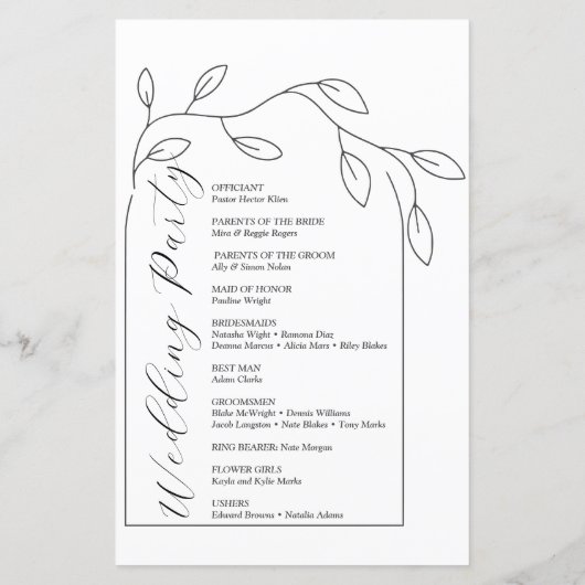 Nettoyer le programme de mariage du script de scri (Dos)