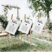 Nettoyer les cartes de tableau de Mariage simples