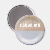 Nettoyer moi propre / lave-vaisselle sale aimant F (Recto/Verso)