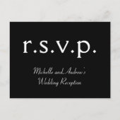 Nettoyer "r.s.v.p." Carte postale (Devant)