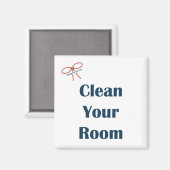 Nettoyer votre aimant de rappel de chambre (Recto/Verso)