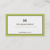 Nettoyez la carte d'entreprise (Dos)