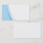 Nettoyez le carte de visite de disposition de (Devant / Derrière)