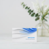 nettoyez le style de carte de visite (Debout devant)