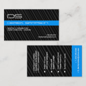 Nettoyez les lignes : : Carte de visite de (Devant / Derrière)