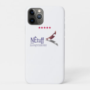 NEtuff – Robuust, technisch geïnspireerd logo voor iPhone 11 Pro Hoesje