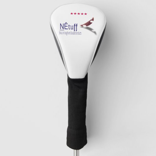 NEtuff – Sterk & Duurzaam  Golfheadcover (Voorkant)