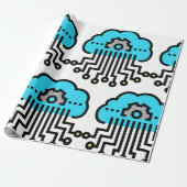 Netwerk Cadeaupapier (Uitgerold)