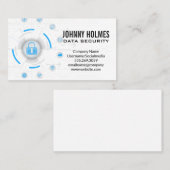 Netwerkbeveiliging | Cyberbescherming Visitekaartje (Voorkant / Achterkant)