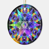 Netwerken/biologisch proces keramisch ornament (Links)