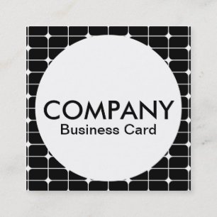 netwerkkaart vierkante visitekaartje