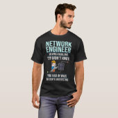 Network Engineer Director Computer Engineering T-shirt (Voorkant volledig)