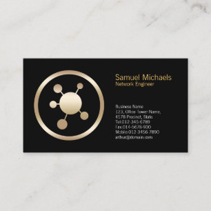 Network Points icon Network Engineer Visitekaartje