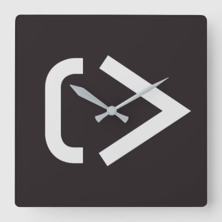 NEu Tymes-klok Vierkante Klok