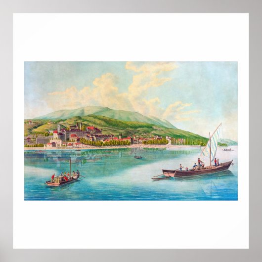 Neuchâtel, Zwitserland Poster (Voorkant)