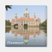 Neues Rathaus in Hannover Magneet (Voorkant)