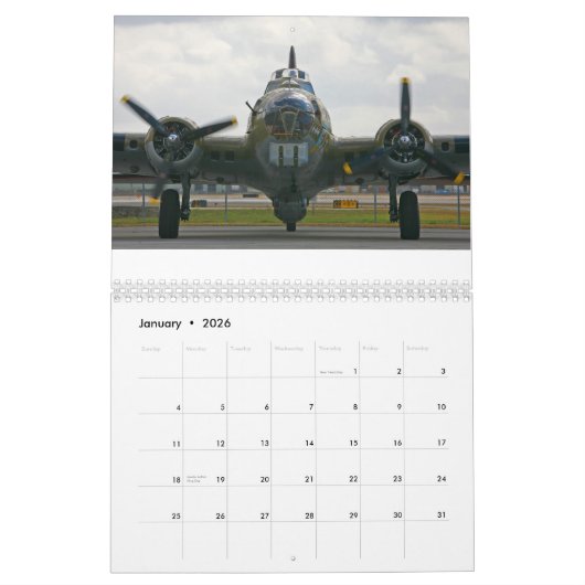 Neuf calendrier d'O neuf (Jan 2026)