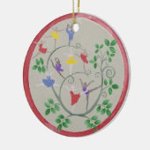 Neuf Dames Dansant Ornement de Noël (Gauche)