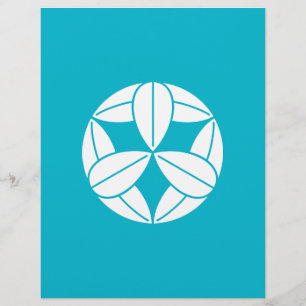 Neuf feuilles de bambou
