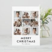 Neuf photo Joyeuse carte de Noël | Vacances person (Debout devant)