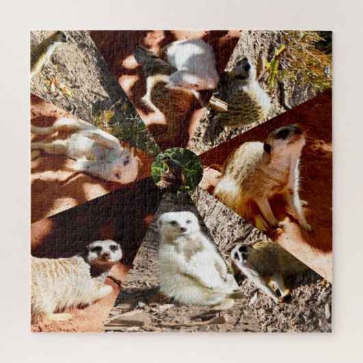 Neuf Triangles Meerkat, Puzzle (Vertical)