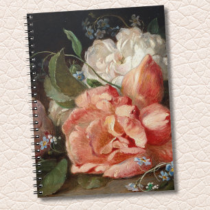 Neugebauer J. Een boeket bloemen met Rozen. Notitieboek