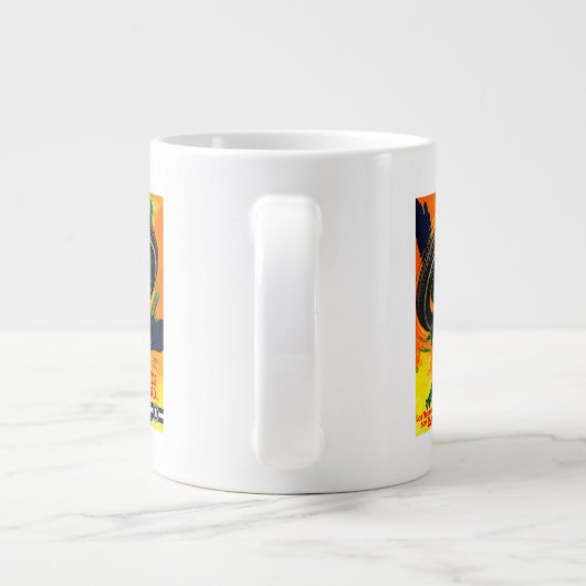 Neumaticos Royal Cord Poster Europe Jumbo Mok (Achterkant)