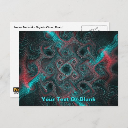 Neural Network Briefkaart (Voorkant / Achterkant)