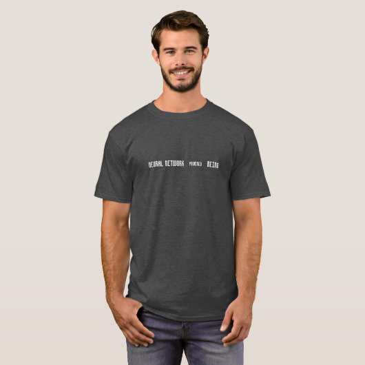 NEURAL NETWORK POWERED T-SHIRT (Voorkant volledig)