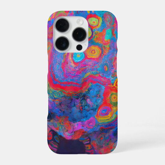 Neurale Firestorm iPhone Hoesje (Achterkant)