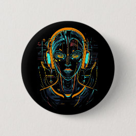 Neurale Frequentie Ronde Button 5,7 Cm