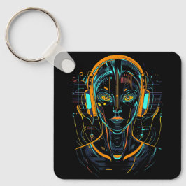 Neurale Frequentie Sleutelhanger