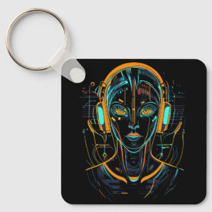 Neurale Frequentie Sleutelhanger