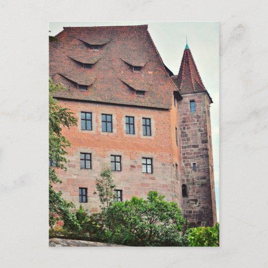 Neurenberg-architectuur Briefkaart (Voorkant)
